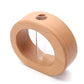 Soliflore Rond en Bois avec Tube