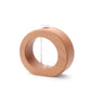 Soliflore Rond en Bois avec Tube