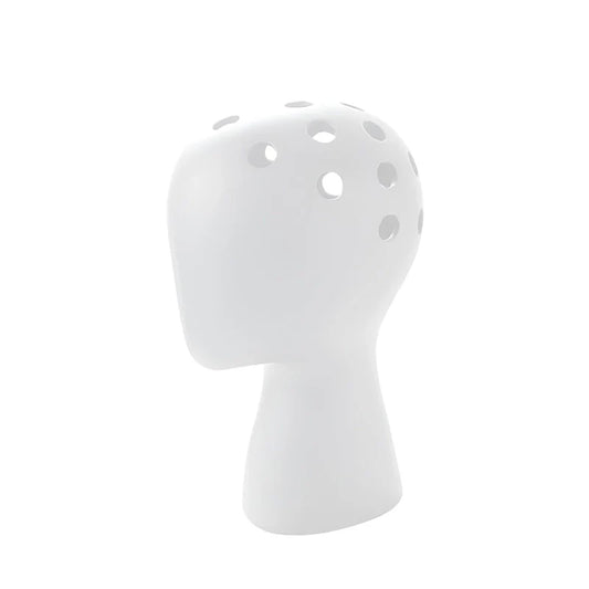 Vase Tête Abstraite Ornement Floral