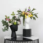 Vase Tête Abstraite Ornement Floral