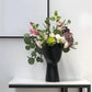 Vase Tête Abstraite Ornement Floral