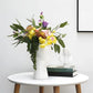 Vase Tête Abstraite Ornement Floral