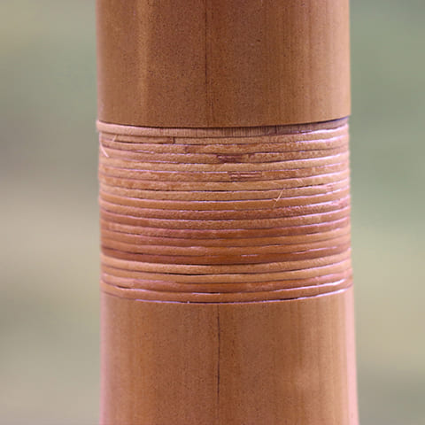 Vase Soliflore Tubulaire Marron