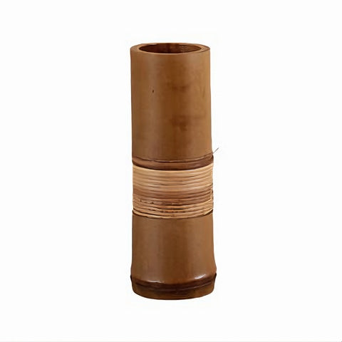 Vase Soliflore Tubulaire Marron