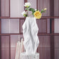 Grand Vase Artistique Effet Flamme