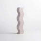 Grand Vase Ondulé Original Gris ou Rose