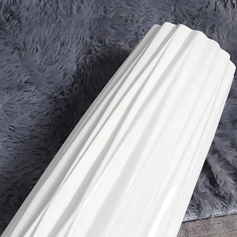 Grand Vase Original Blanc Origami