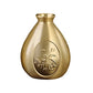Petit Vase d'Antan Chinois Doré Motif Oiseaux