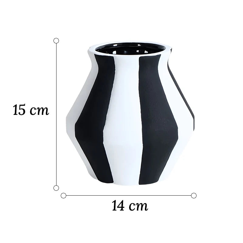 Petit Vase Décoratif Simple Couleurs Variées