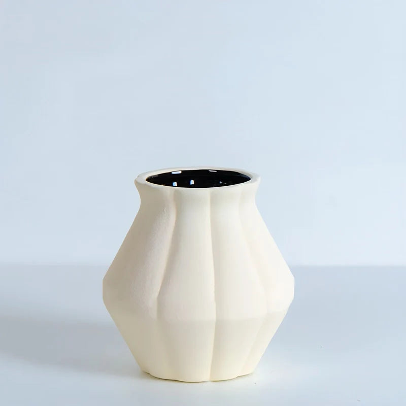 Petit Vase Décoratif Simple Couleurs Variées