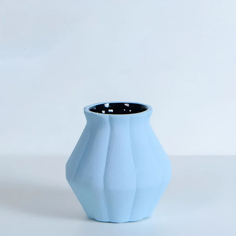 Petit Vase Décoratif Simple Couleurs Variées
