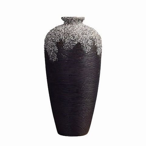 Petit Vase Design Lignes Circulaires