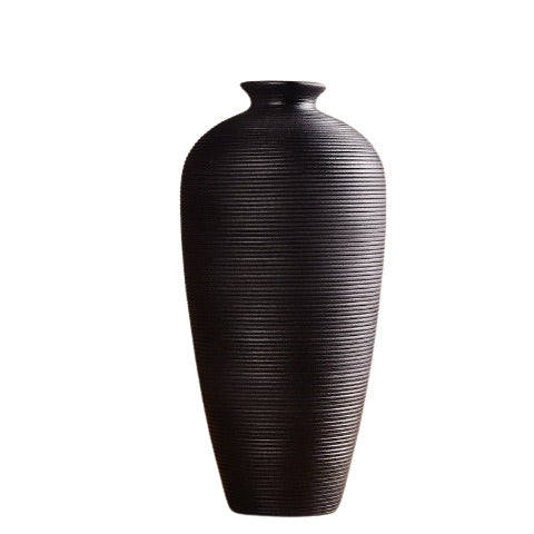 Petit Vase Design Lignes Circulaires