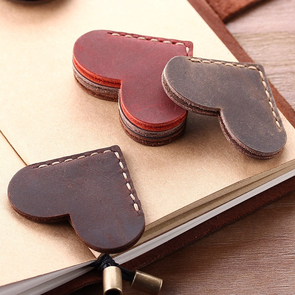 Marque page coin cœur