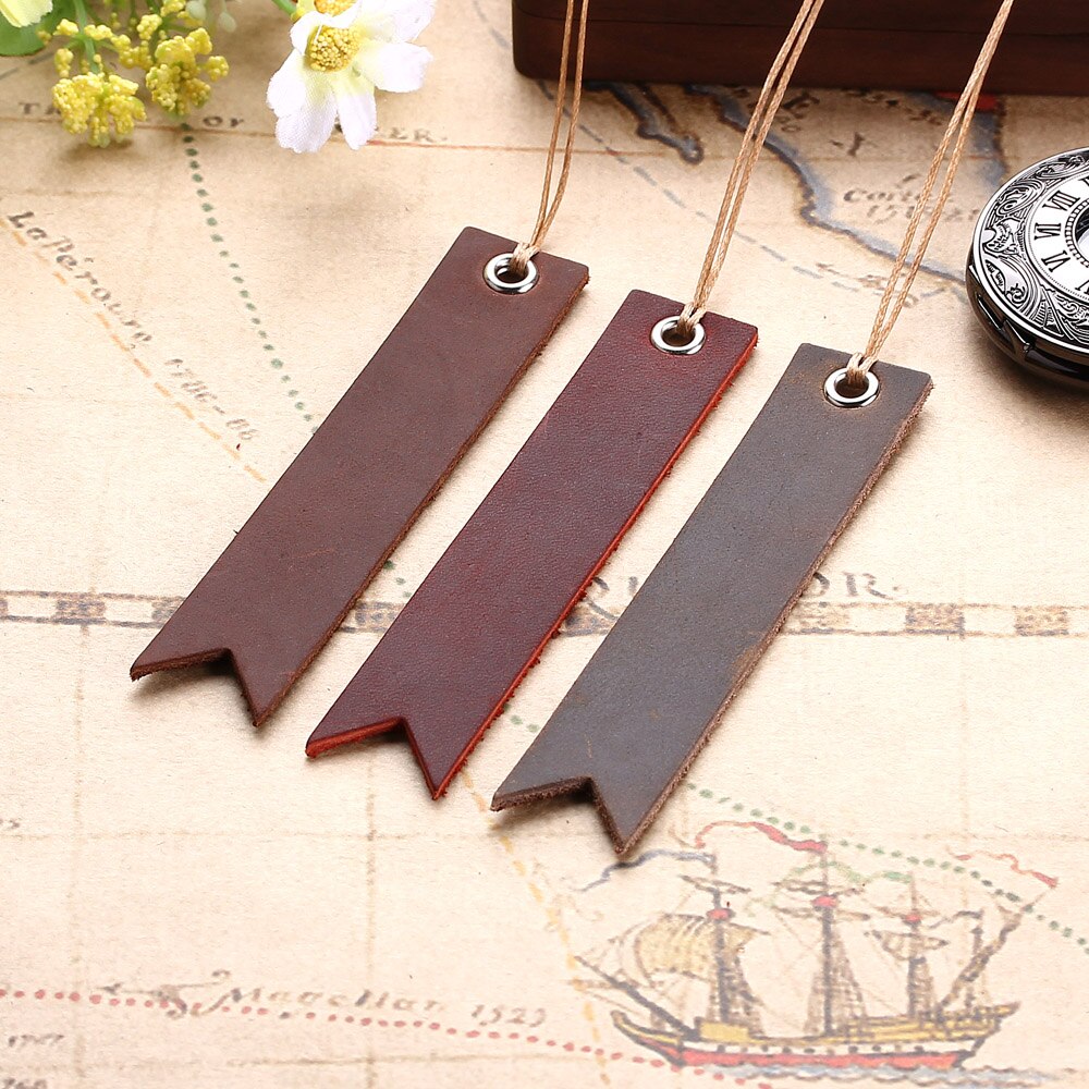 Marque page Vintage en cuir