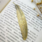 Marque page Plume en métal