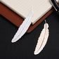 Marque page Plume en métal
