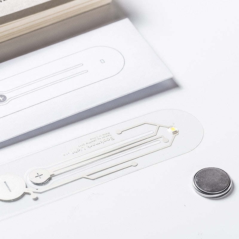 Marque page lumineux
