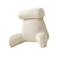 Coussin de lecture blanc