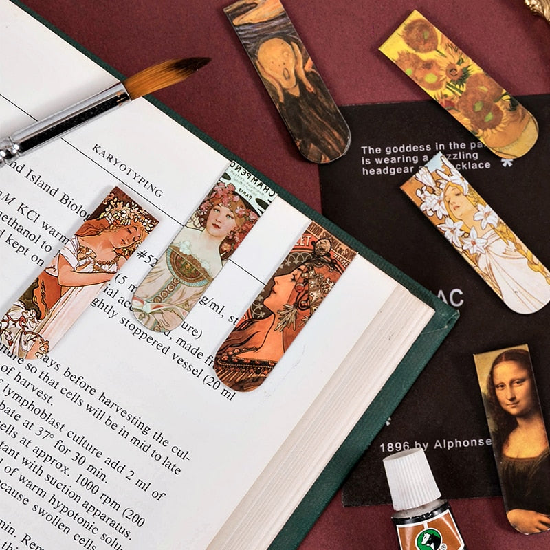 Marque page magnétique Van Gogh