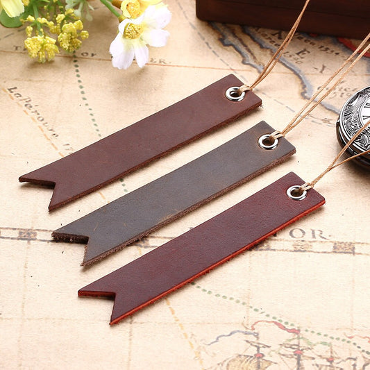 Marque page Vintage en cuir