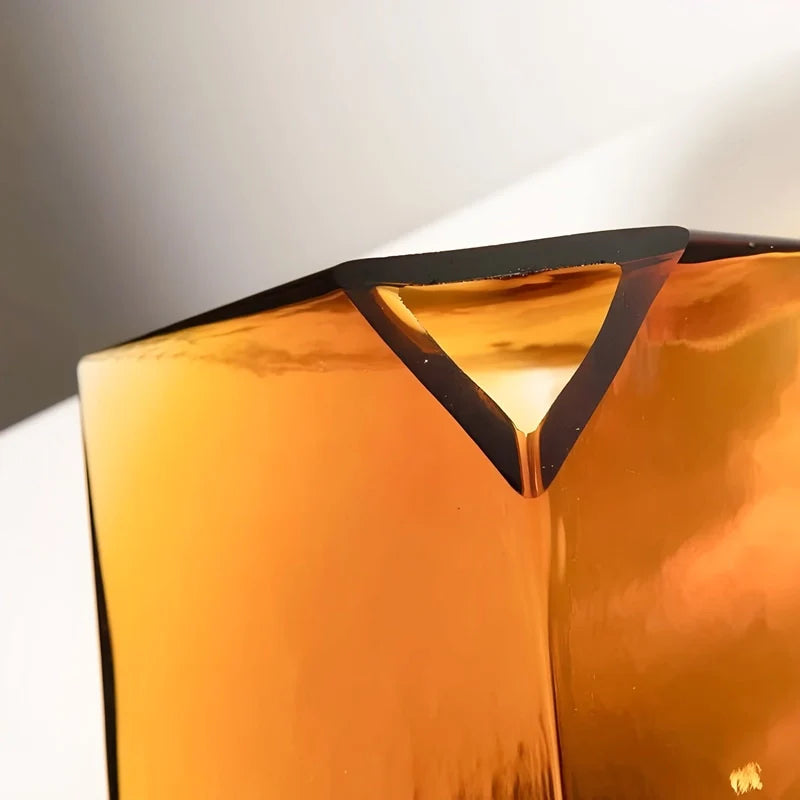 Soliflore Ambre Cubique Translucide Hydroponique