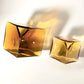 Soliflore Ambre Cubique Translucide Hydroponique