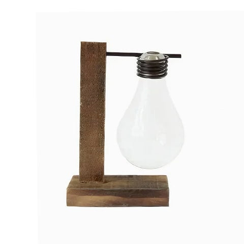 Soliflore Ampoule avec Support Socle