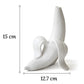 Soliflore Blanc Forme Banane