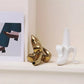 Soliflore Blanc Forme Banane