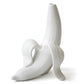 Soliflore Blanc Forme Banane
