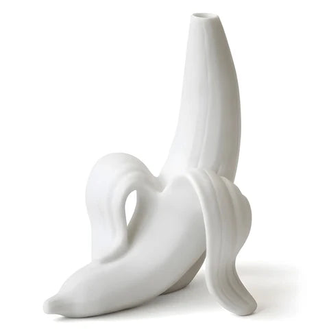 Soliflore Blanc Forme Banane