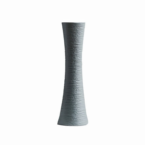 Soliflore Blanc ou Gris Forme Sablier