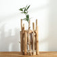 Soliflore en Bois Artisanal Créatif