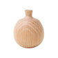 Soliflore Boule avec Col Fin en Bois