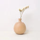 Soliflore Boule avec Col Fin en Bois