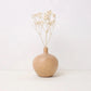 Soliflore Boule avec Col Fin en Bois