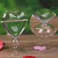 Soliflore Cœur Transparent sur Pied