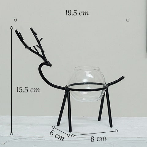 Soliflore Design Cerf Majestueux
