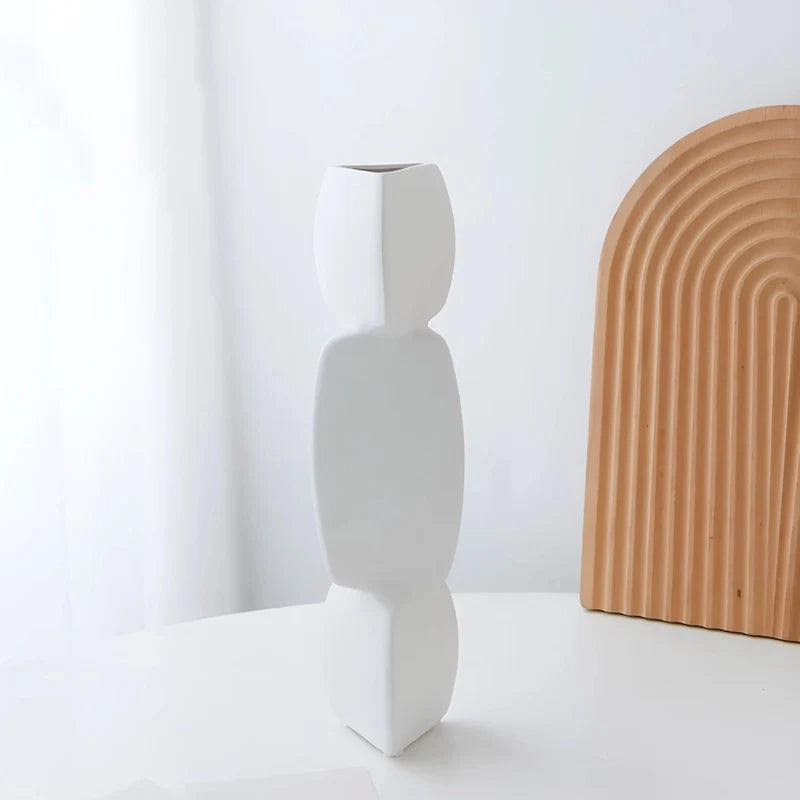 Soliflore Design Minimaliste Forme Géométrique