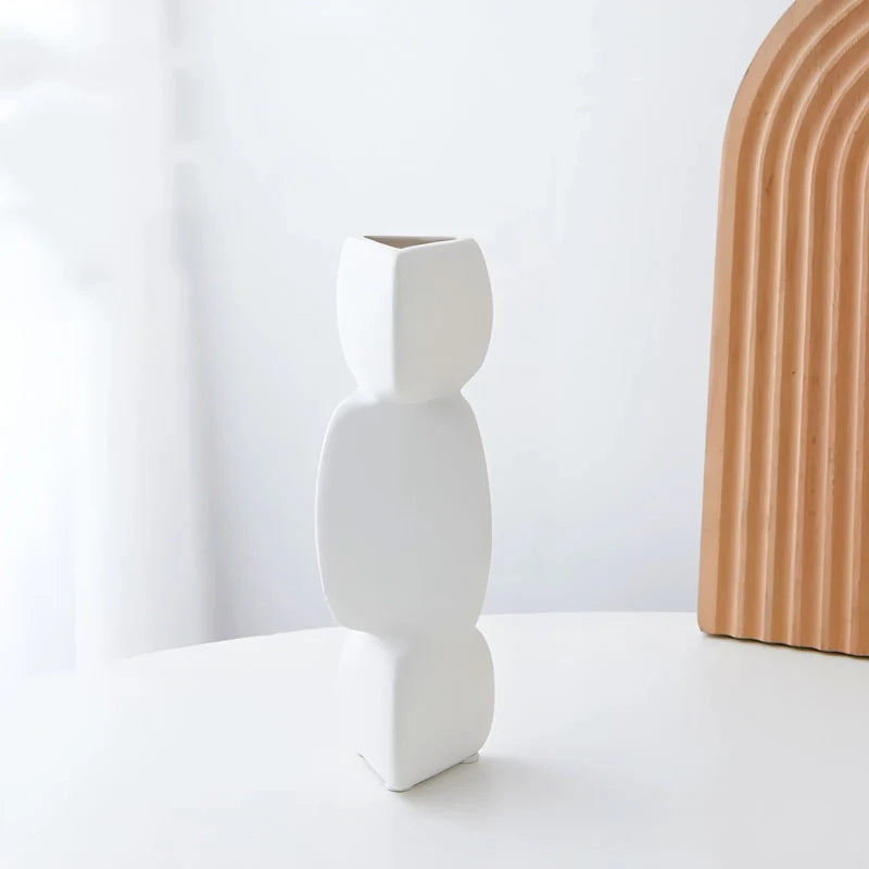 Soliflore Design Minimaliste Forme Géométrique