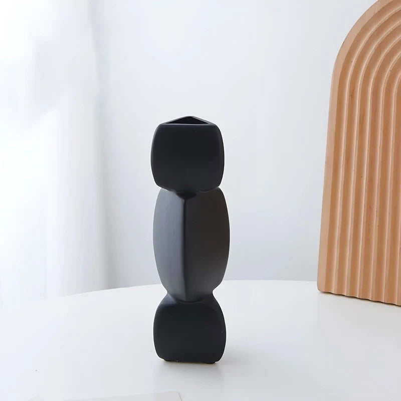 Soliflore Design Minimaliste Forme Géométrique