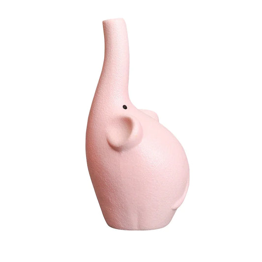 Soliflore Éléphant Rose Blanc ou Bleu