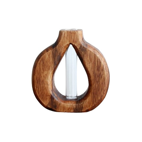 Soliflore en Bois Design Formes Variées