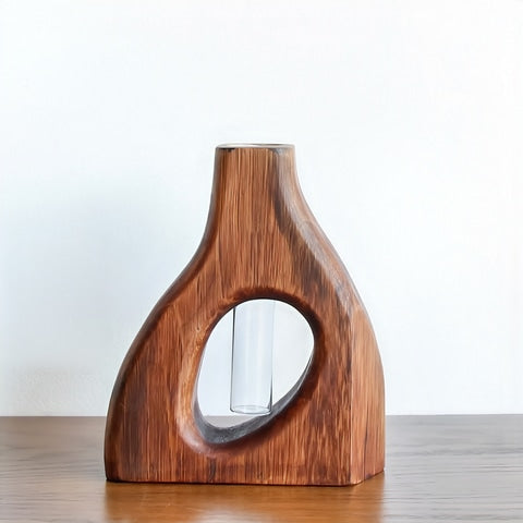Soliflore en Bois Design Formes Variées