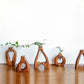 Soliflore en Bois Design Formes Variées