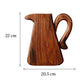Soliflore en Bois Forme Cruche