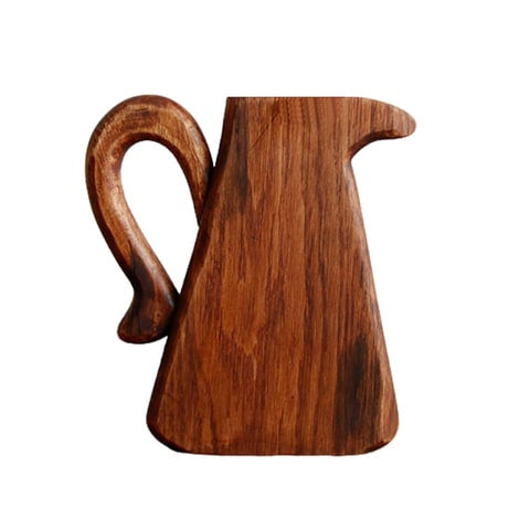 Soliflore en Bois Forme Cruche