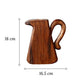 Soliflore en Bois Forme Cruche