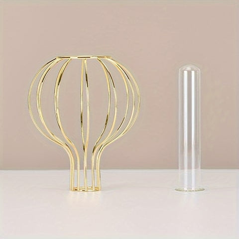 Soliflore en Fer Forme Bulle